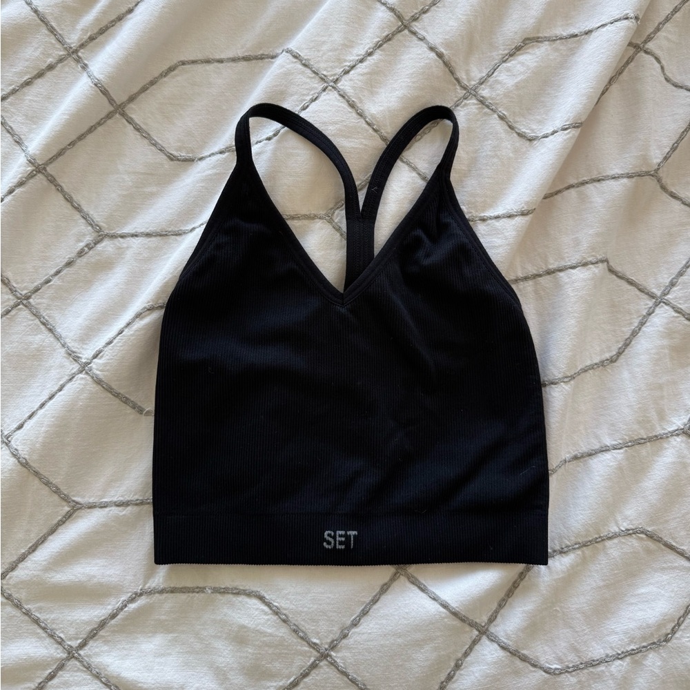 SET ACTIVE Black Women's Bra / crop top